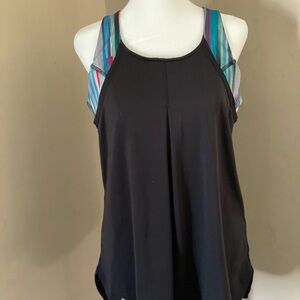 Jockey Black Scoop Neck Sleeveless Tank Top